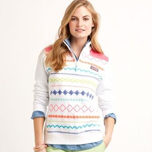 Vineyard Vines Island Embroidered Shep Shirt (Size M)